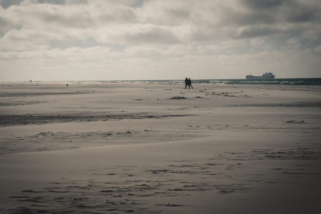 The smell of salt and sea